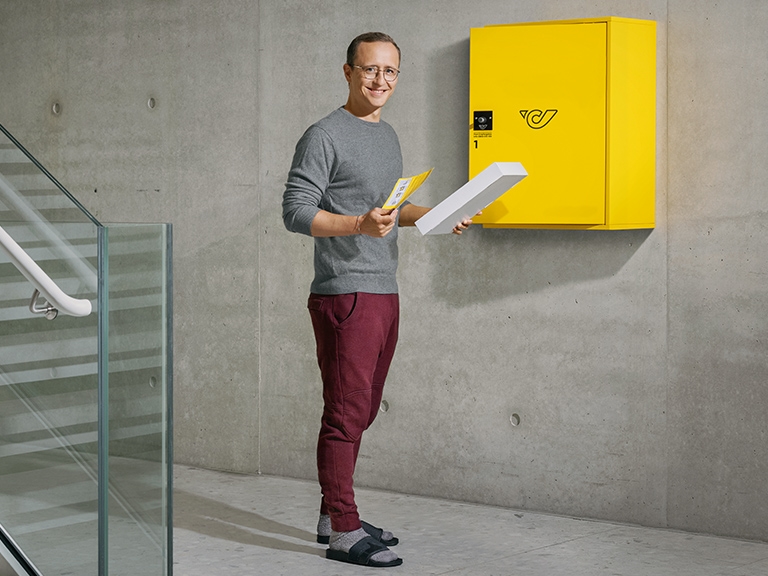 Post Empfangsbox: Sendungen hinterlegen lassen - PostAG