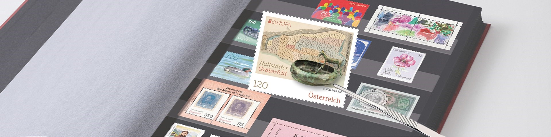 Sonderbriefmarke Koralmbahn - PostAG