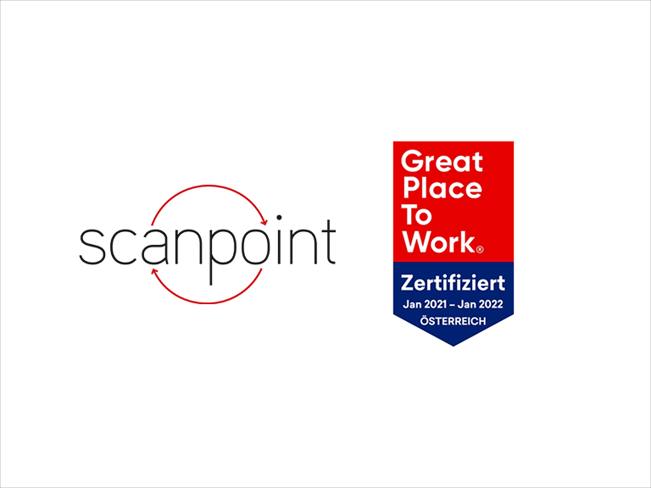 Scanpoint Cartoon Scanpoint ist ein Great Place To Work® - PostAG